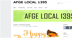 Desktop Screenshot of afge1395.org